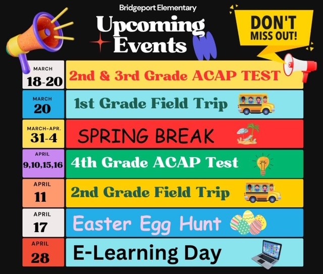  Upcoming Events